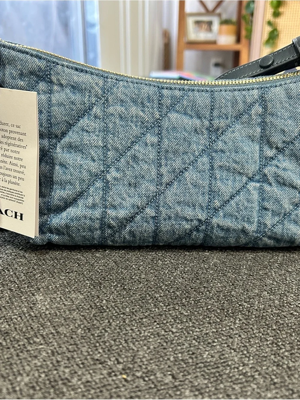 Coach nwt quilted